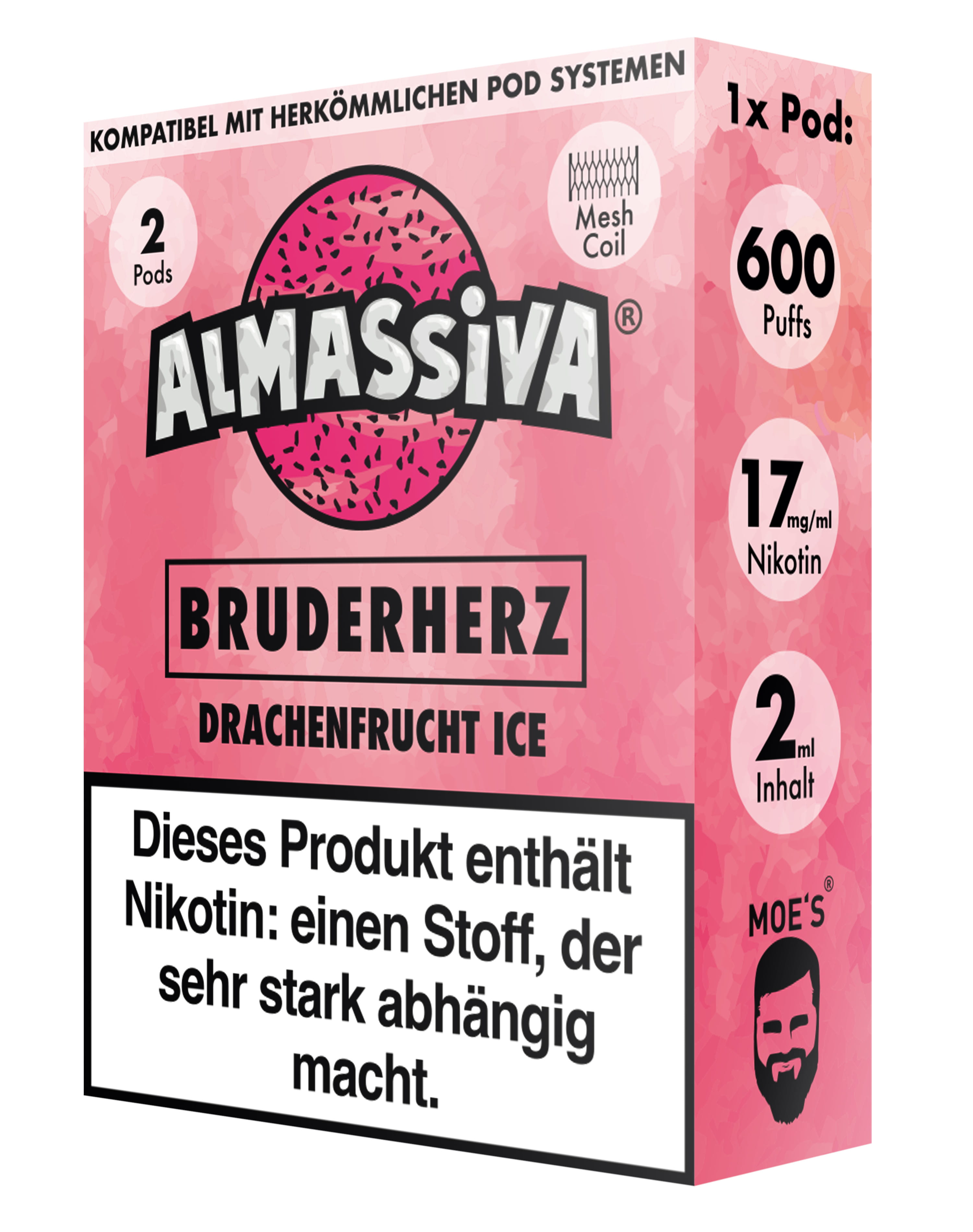 Al Massiva Vape POD (2 Stück) Bruderherz