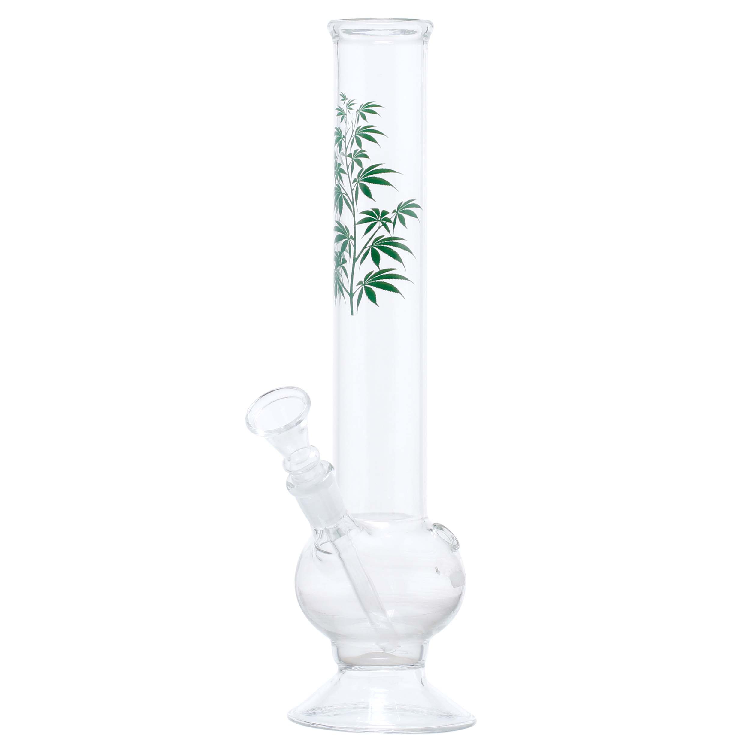 Leaf Multi Leaf Glass Bong | H: 30 cm - Ø: 40 mm