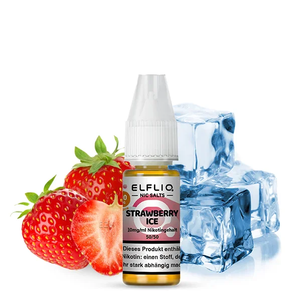 Elfbar ELFLIQ Liquid 10ml 10mg | Strawberry Ice