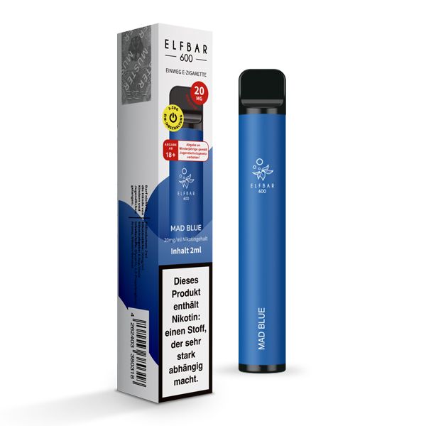 Elf Bar 600 E-Shisha Mad Blue