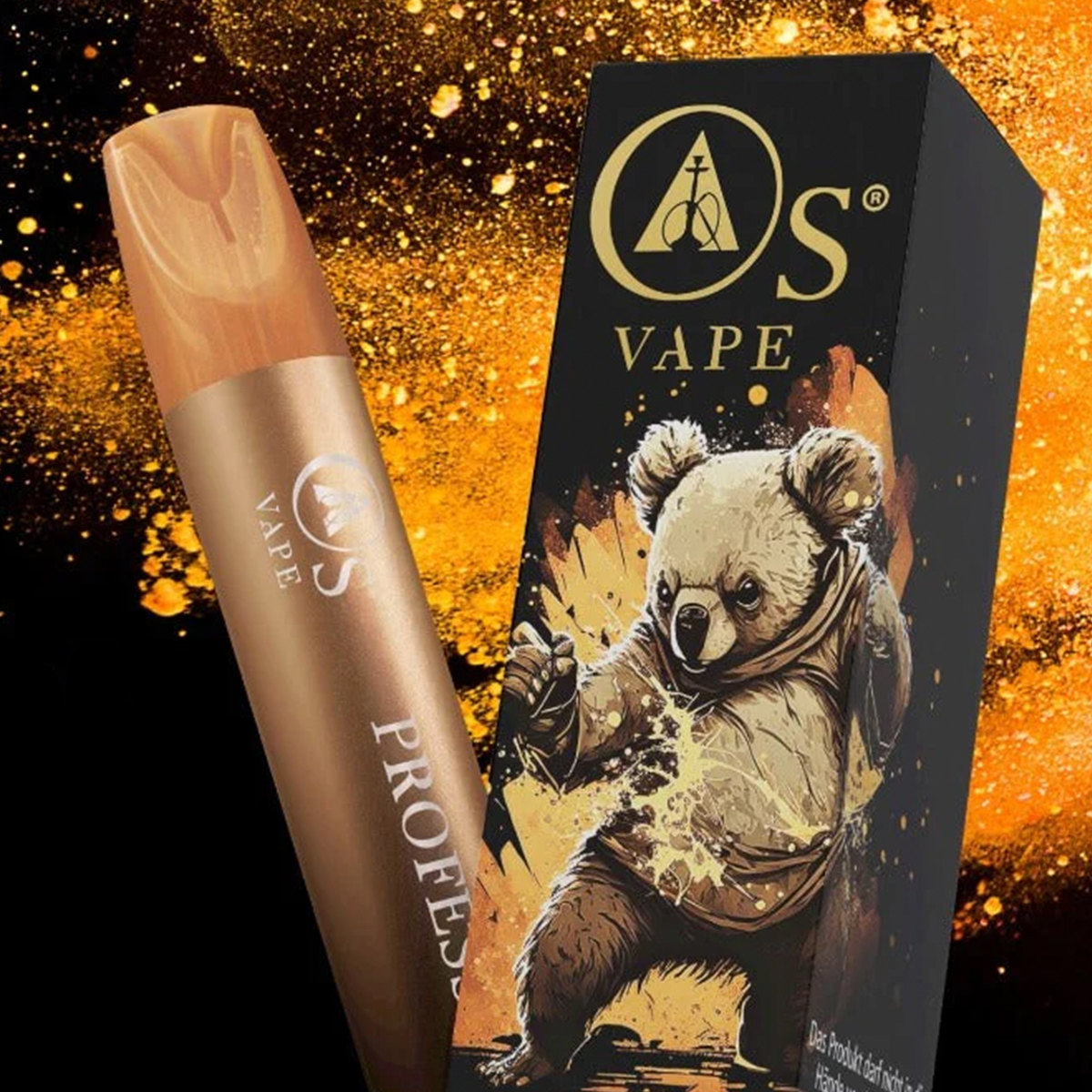 Os Vape Einweg E-Shisha - Kung Fu Koala