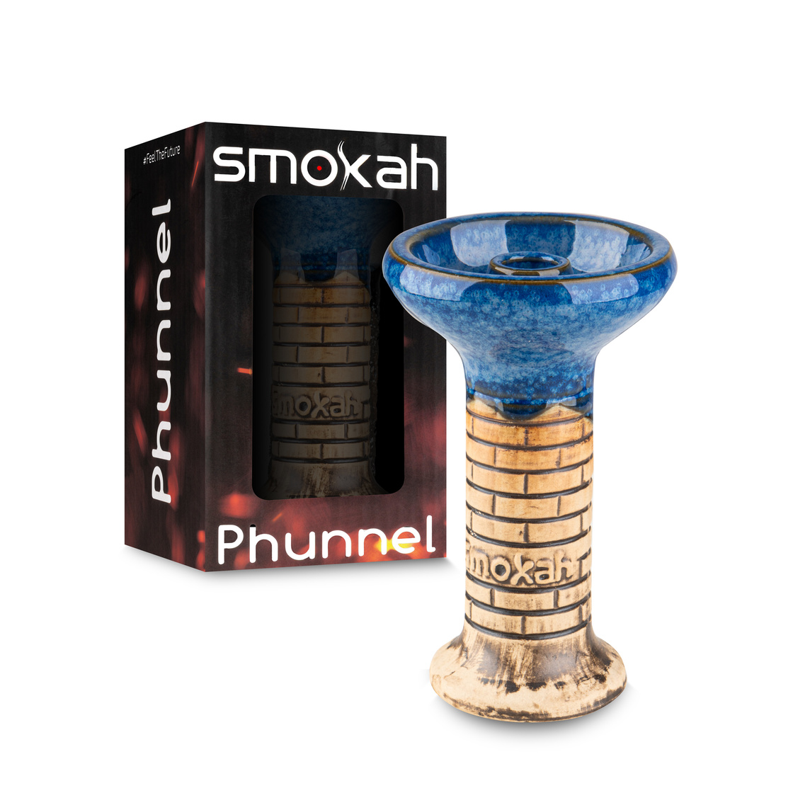 Smokah Shisha Phunnel Wall - M8 Blue