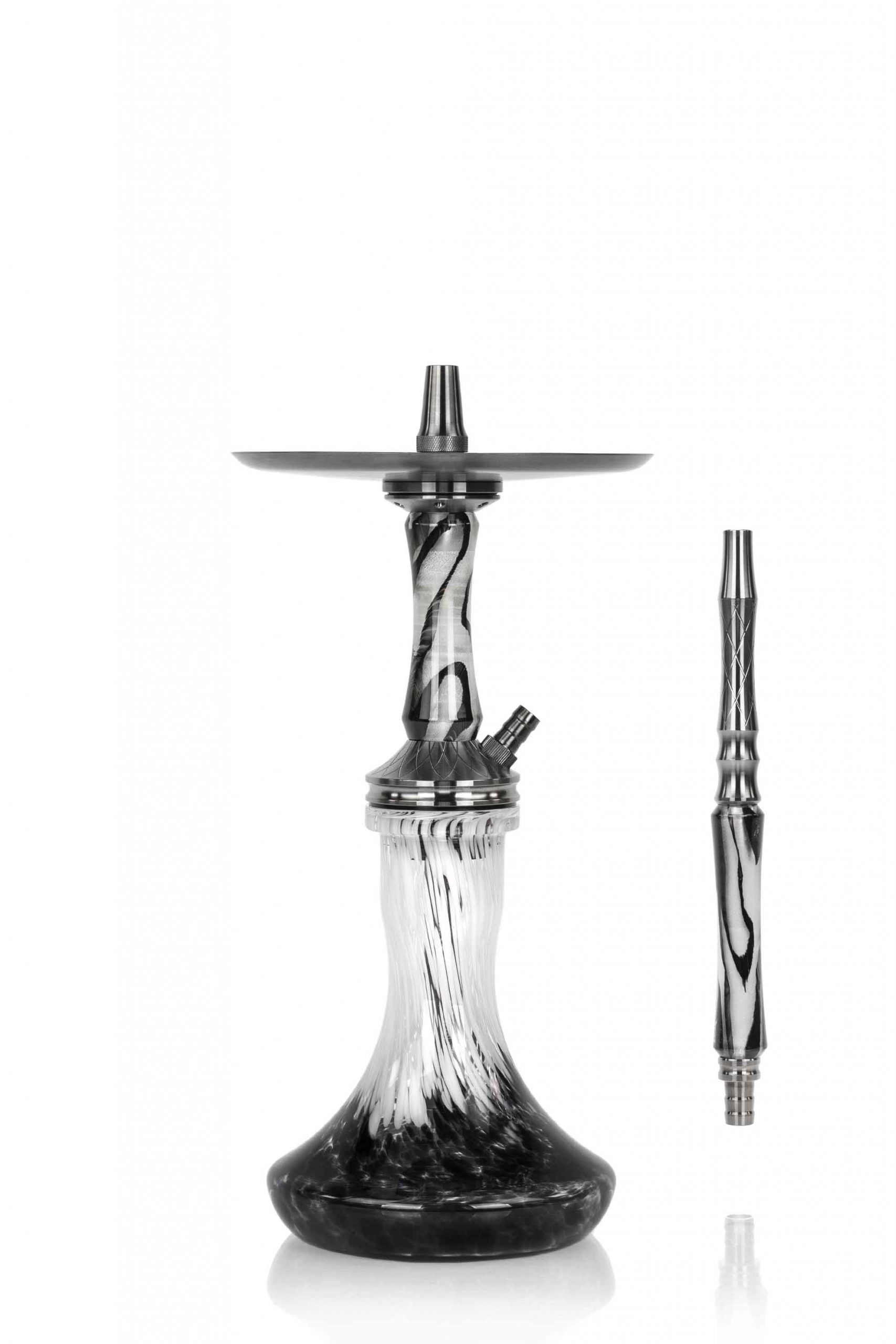 Ocean Hookah Kaif S 2nd Edition - Black White