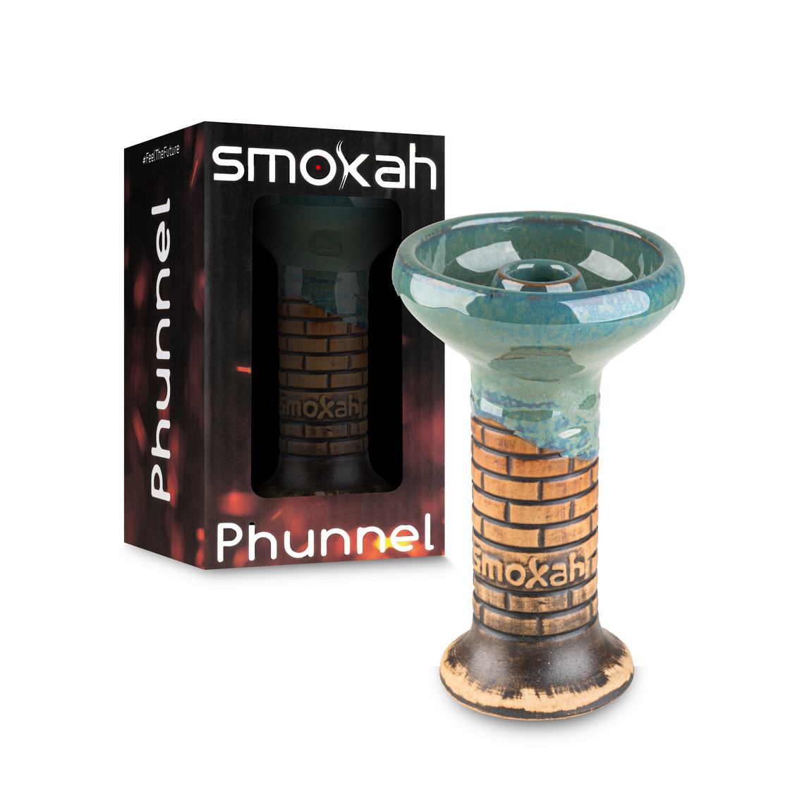 Smokah Shisha Phunnel Wall - M1 Torquise