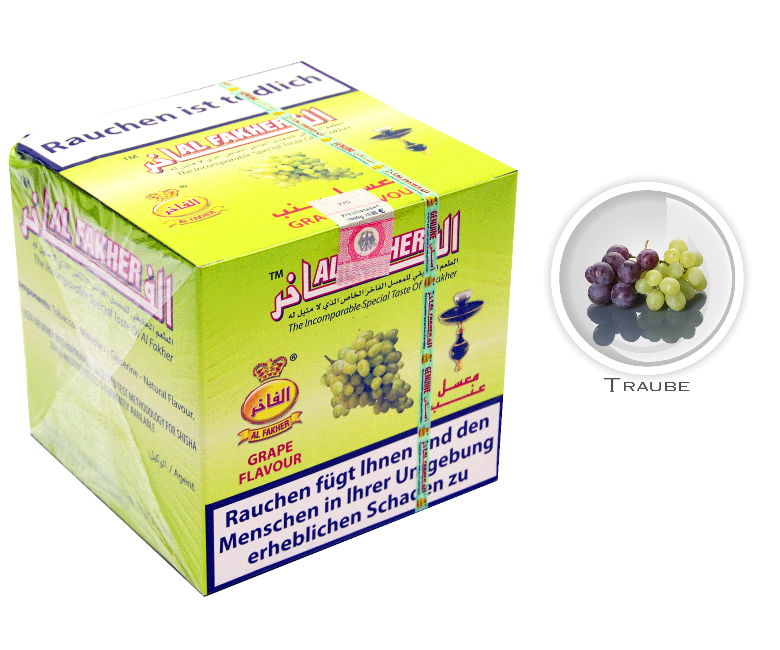 Al Fakher Tabak 1 KG - Grapio