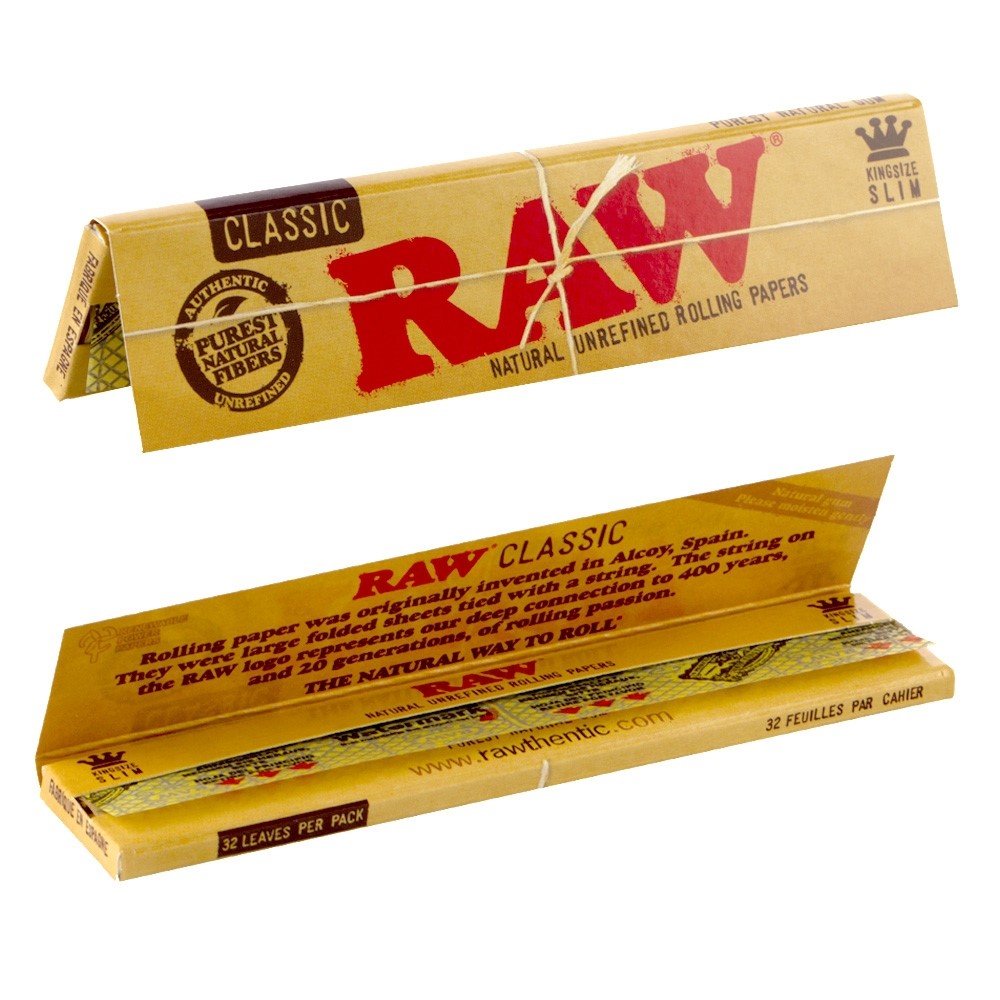 RAW Classic King Size Slim Blättchen