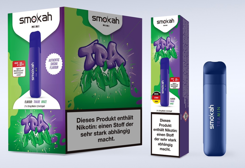 Smokah Glamee Mini 700 E-Shisha Tramin