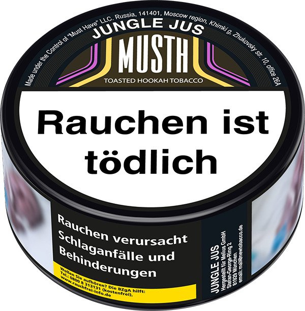 MUSTH Shisha Tabak 25g - Jungle Jus