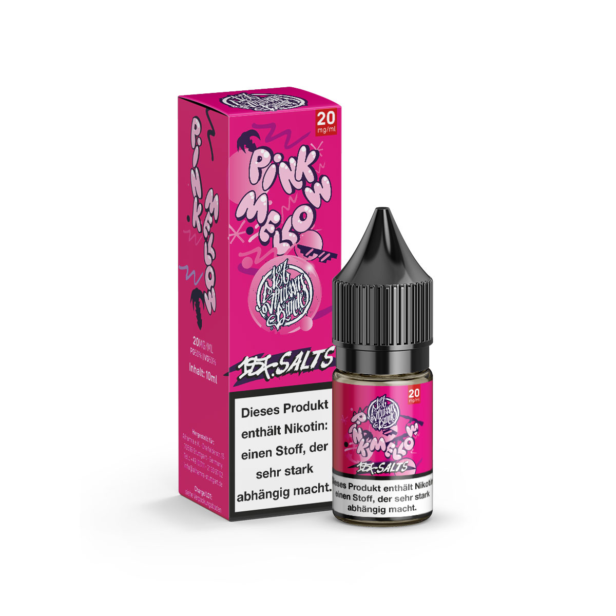 187 Salts Liquid 10ml (20mg/ml) - Pink Mellow