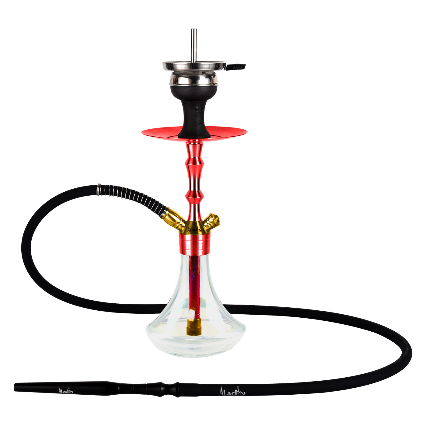 Aladin Shisha MVP 360 Hero Edition - red gold