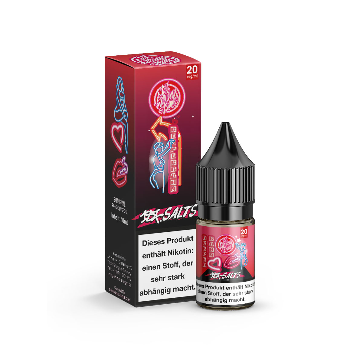 187 Salts Liquid 10ml (20mg/ml) - Reeperbahn