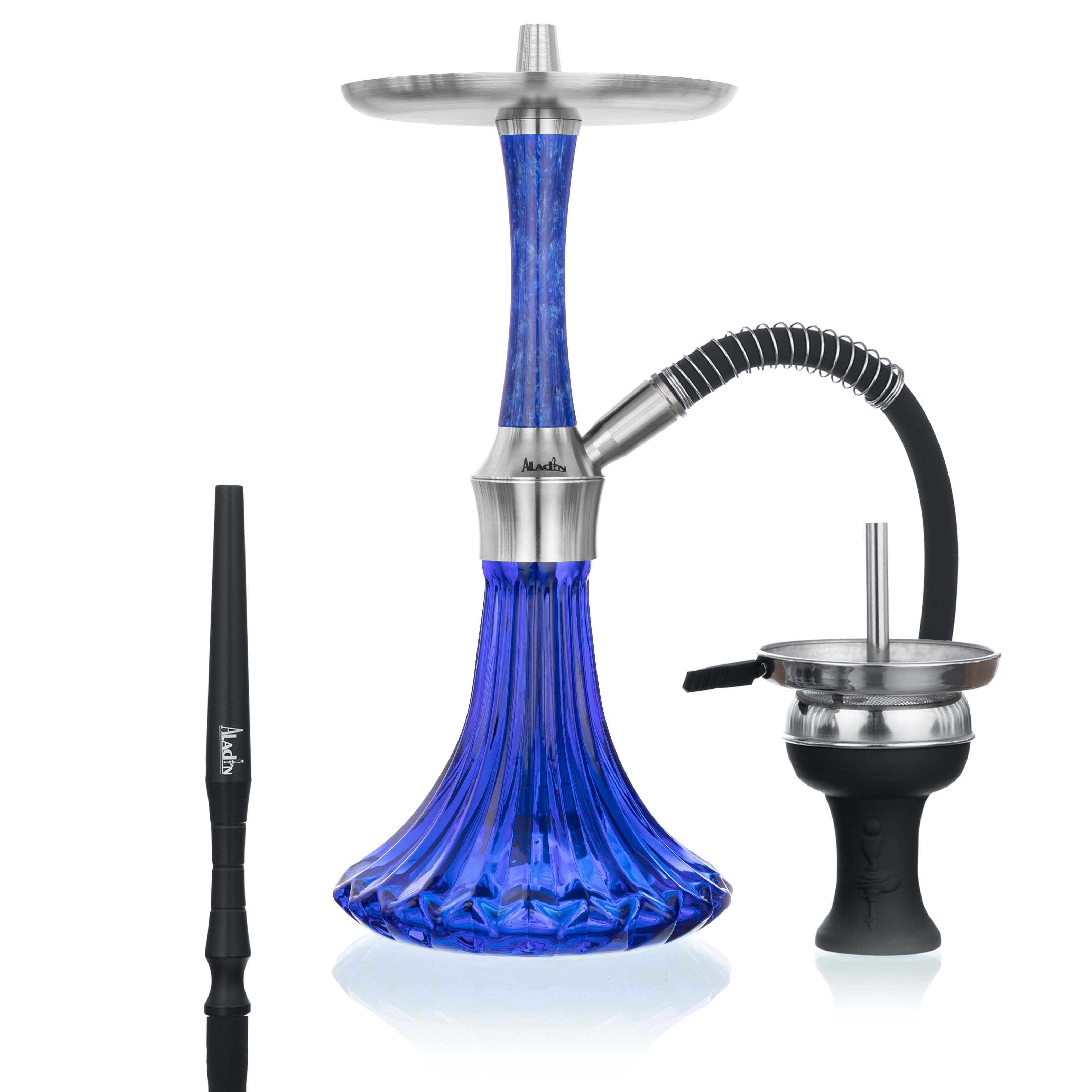 Aladin Shisha EPOX 360 - Blue Ocean Pattern