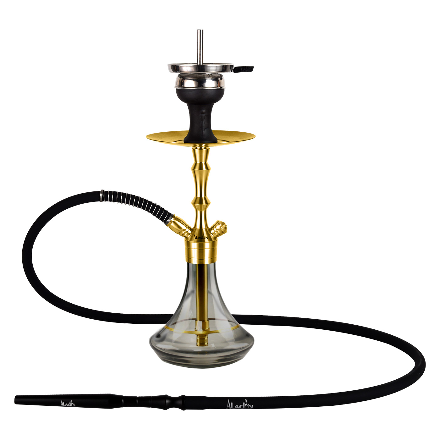 Aladin Shisha MVP 360 Gold Edition - black