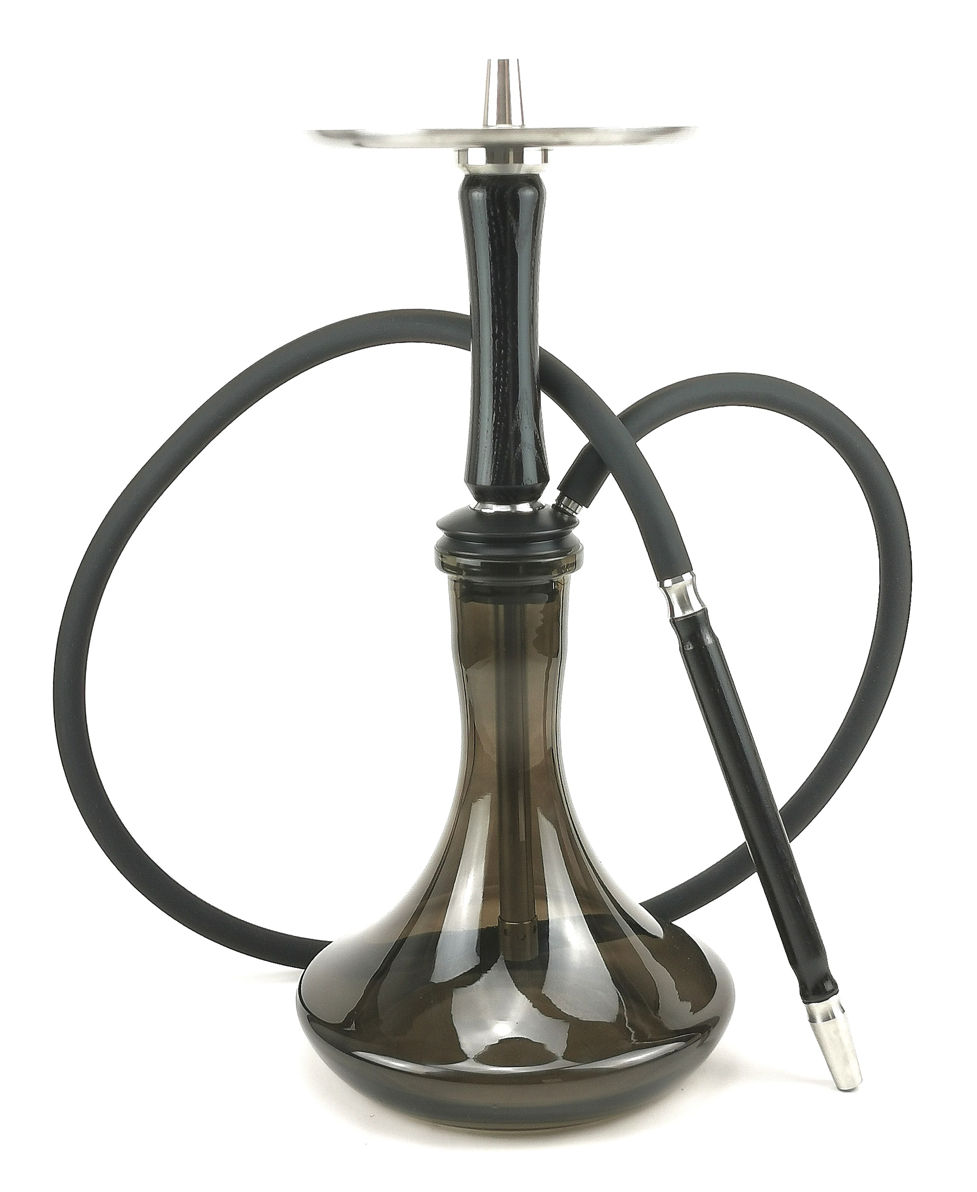 Hawk Hookah - Wood Black - Black