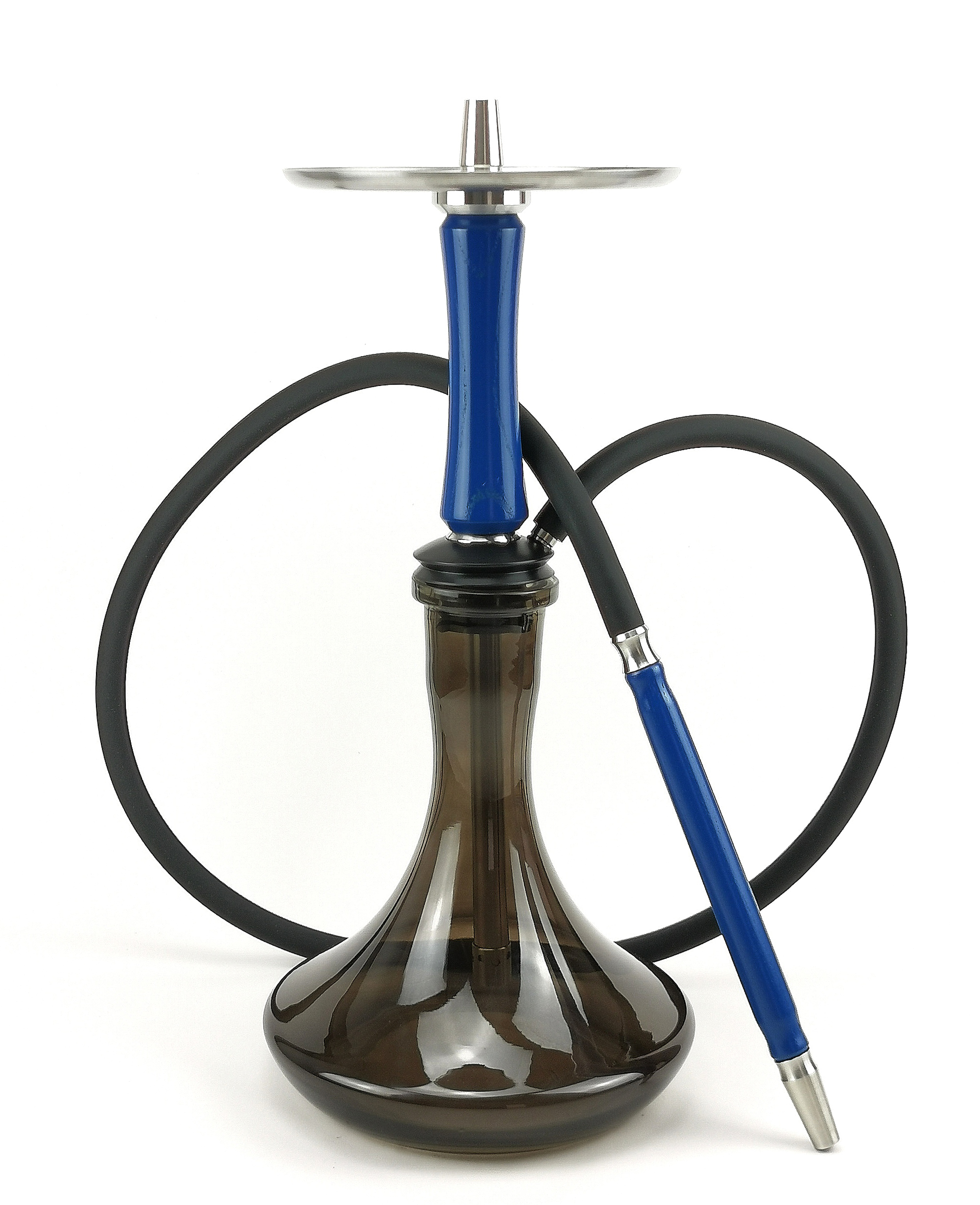 Hawk Hookah - Wood Blue - Black