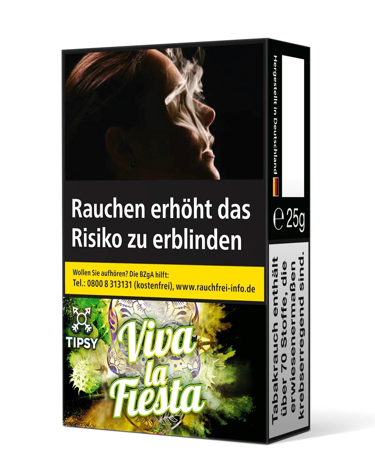 Tipsy Shisha Tabak 25g - Viva la Fiesta