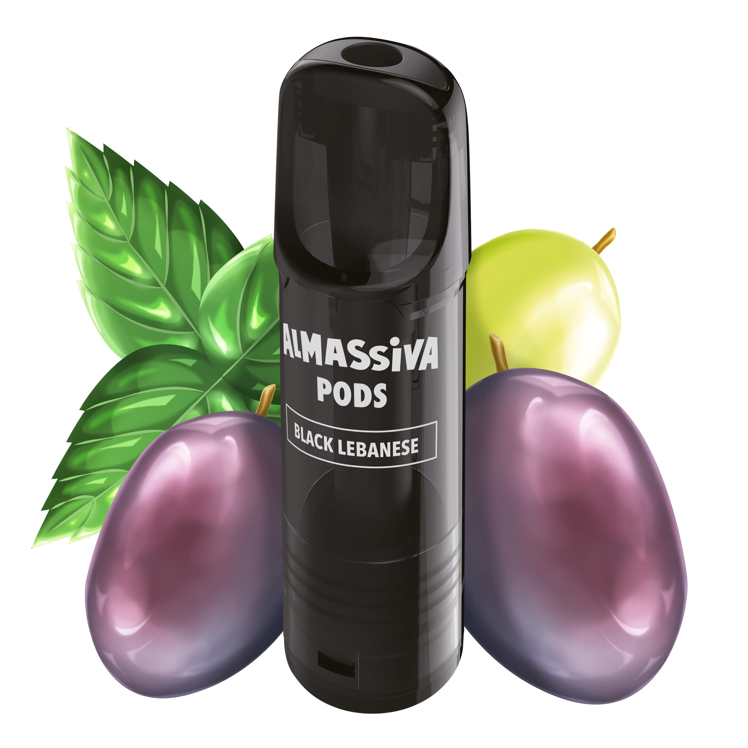 Al Massiva Vape POD (2 Stück) Black Lebanese