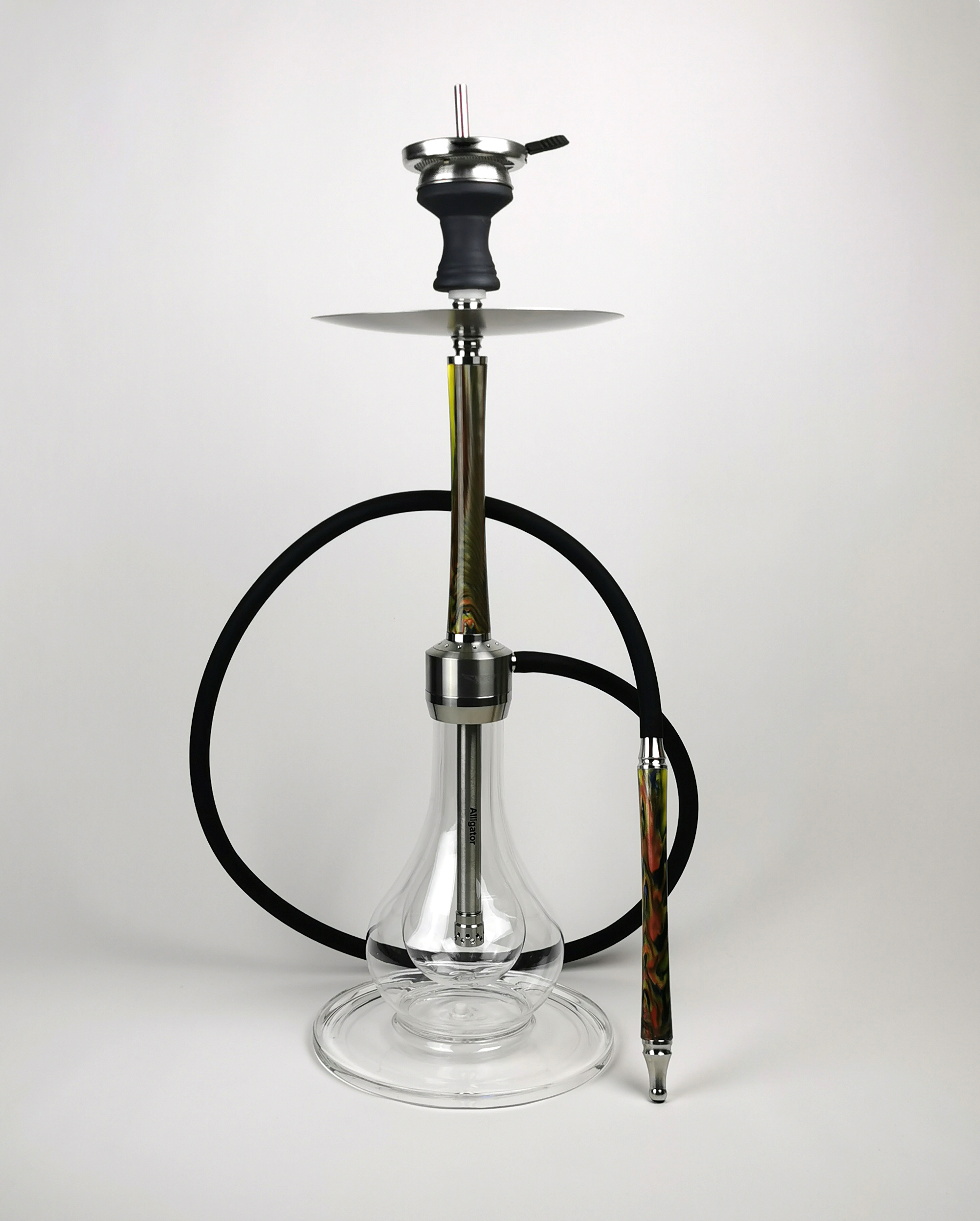 Alligator Professional Shisha - Black Yellow