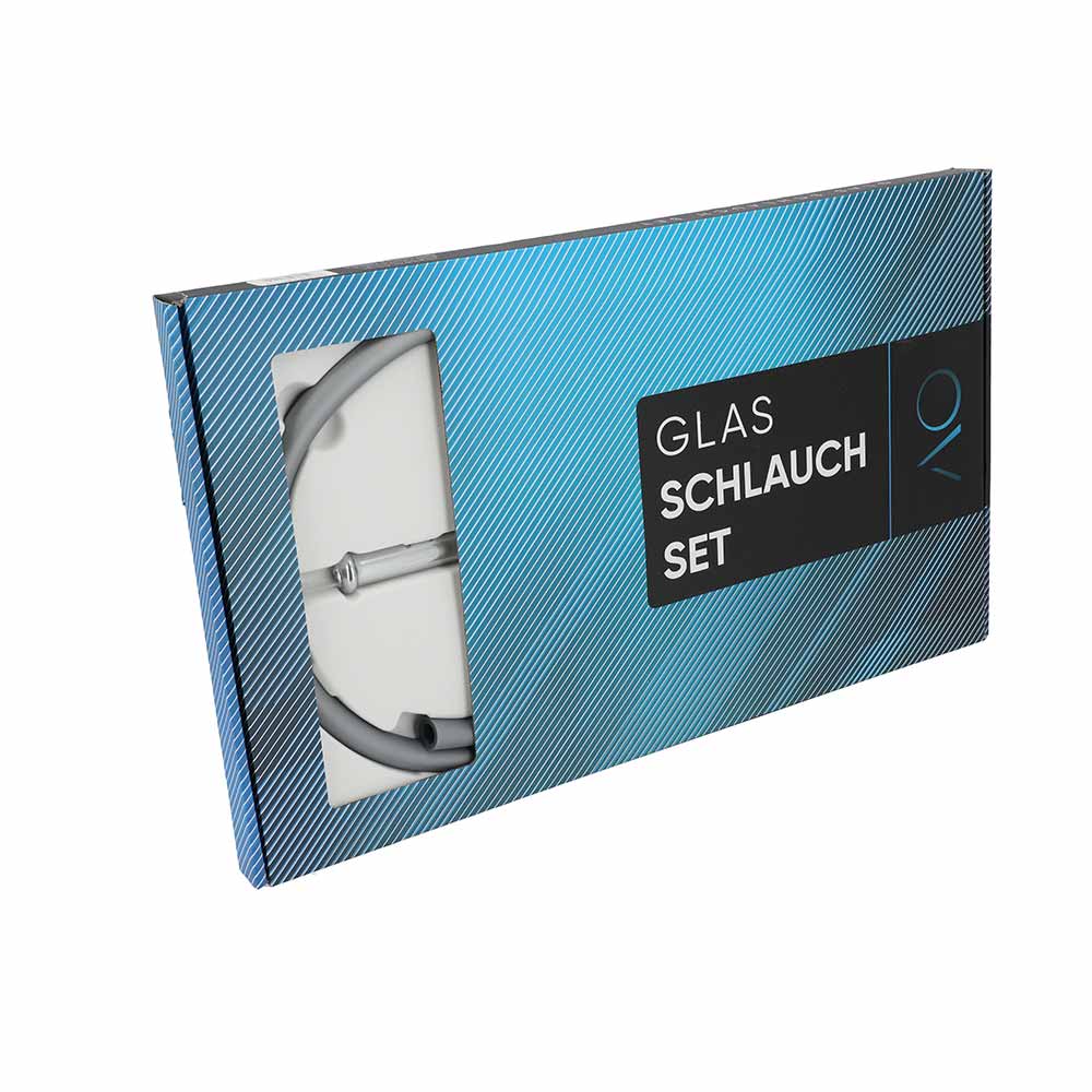 AO Glasmundstück Set Colored Flat - Silber