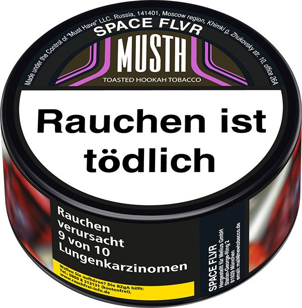 MUSTH Shisha Tabak 25g - Space Flvr