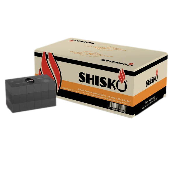 Shisko Premium 27er Naturkohle 20 KG