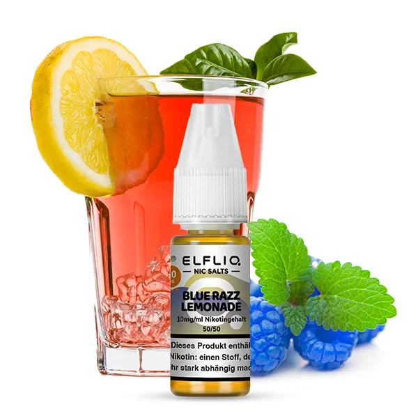 Elfbar ELFLIQ Liquid 10ml 10mg | Blue Razz Lemonade