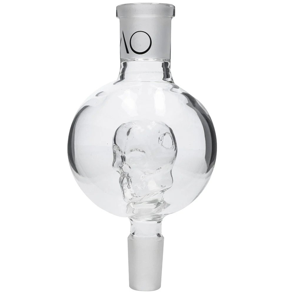 AO Glas Molassefänger 18/8 Skull - Clear