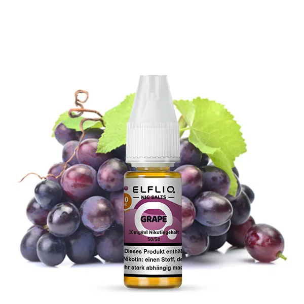 Elfbar ELFLIQ Liquid 10ml 10mg | Grape