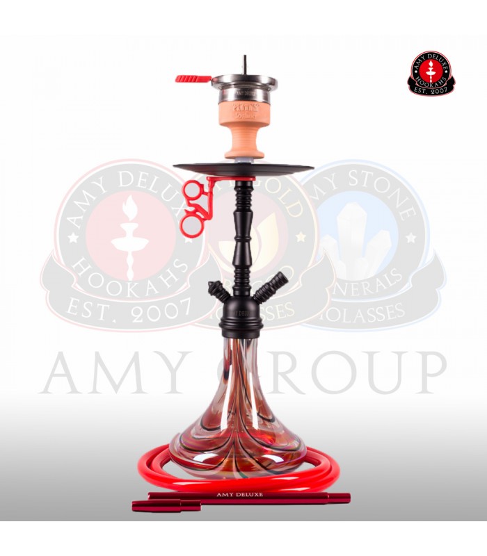 Amy Middle Zoom Rainbow 058R - red - RS black powder