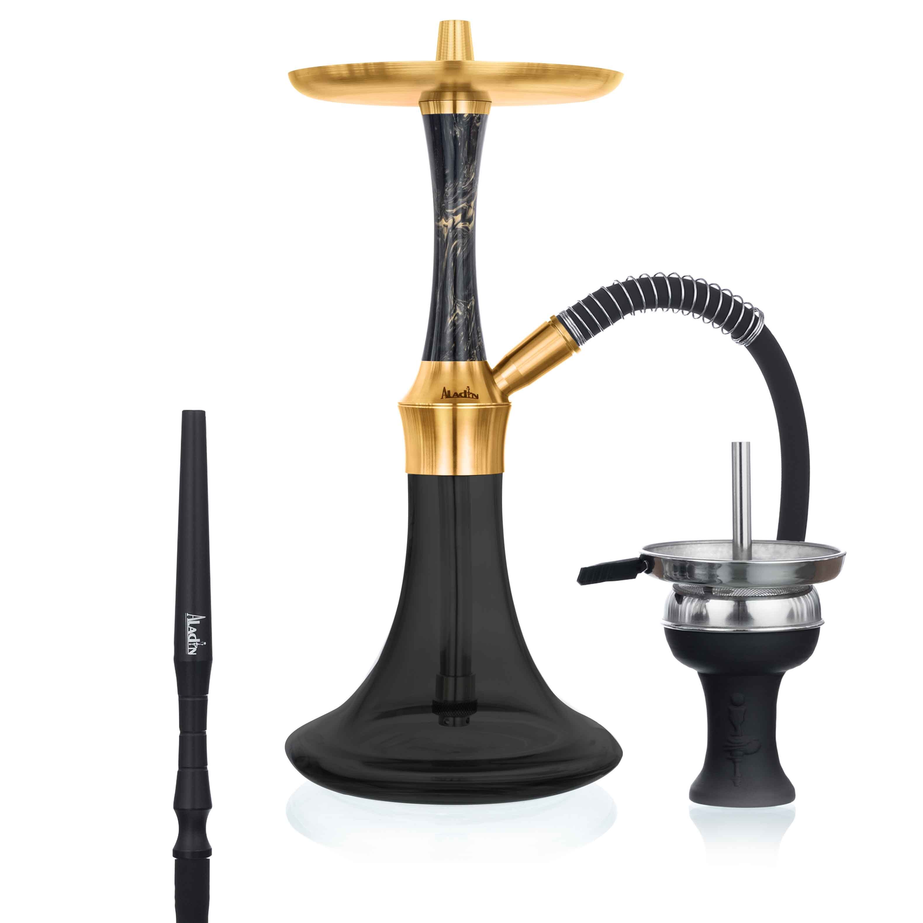 Aladin Shisha EPOX 360 - Black Gold Flat