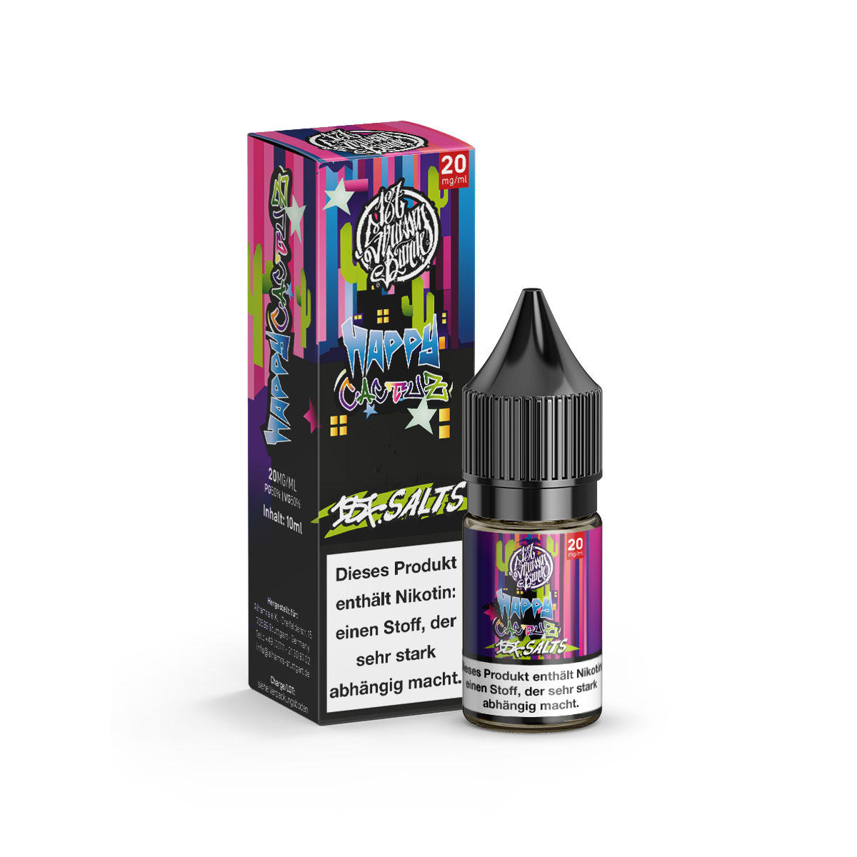 187 Salts Liquid 10ml (20mg/ml) - Happy Cactuz